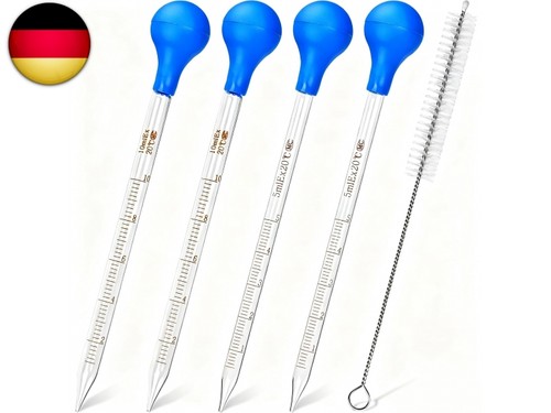 Stück glas pipetten - glas,
