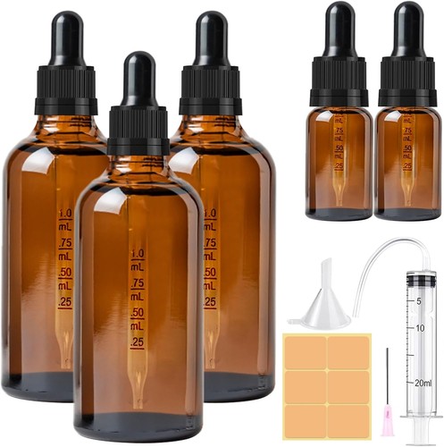 Stück 100ml glasflasche mit - 3,