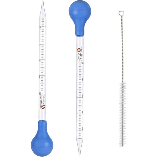 Glaspipette 10ml glas - 2x, –