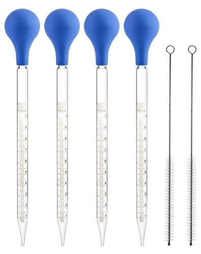 Qwork stück glas pipette - qwork,