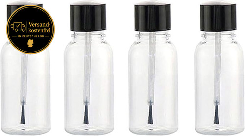 Nagellackflaschen set 4x20ml - nagellackflaschen,