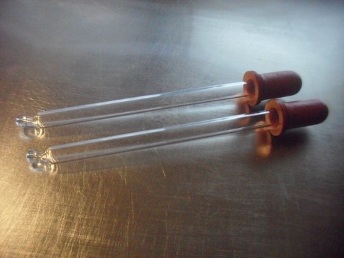 Glaspipetten mit - 5, x