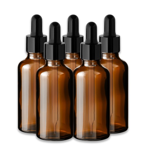 Braune glasflasche ml - braune, 50