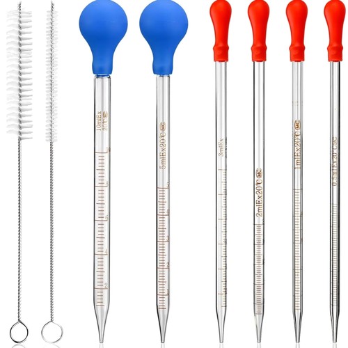 Pipetten set glas 5ml - pipetten, 1ml