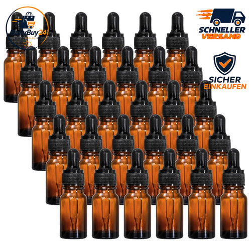 Pipettenflasche braunglas 10ml - pipettenflasche,