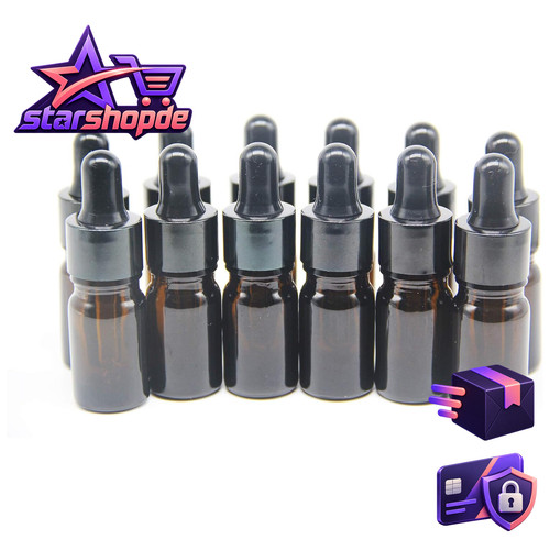 Pipettenflasche 5ml braunglas - pipettenflasche,